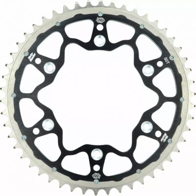Γρανάζι πίσω κίνησης MOTO-MASTER REAR SPROCKET 520 49T Black Fantic/Yamaha